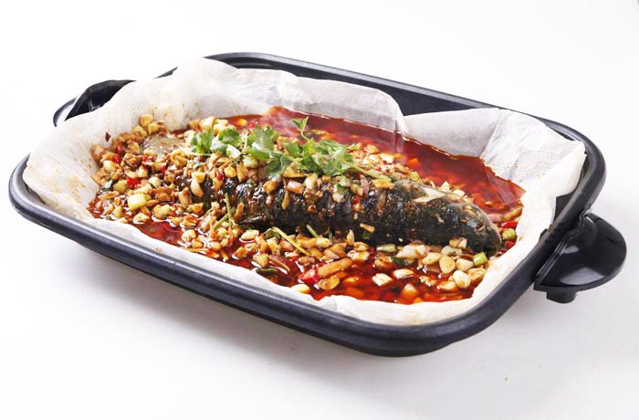 山丹纸包鱼培训